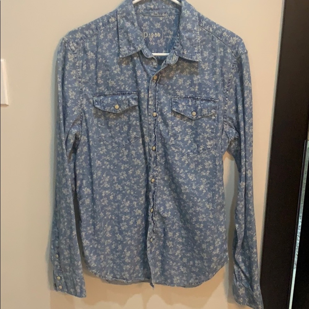 Men long sleeve button down
